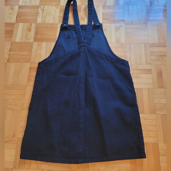 Twick Dark Denim Overall Dress - Picture 2 of 6